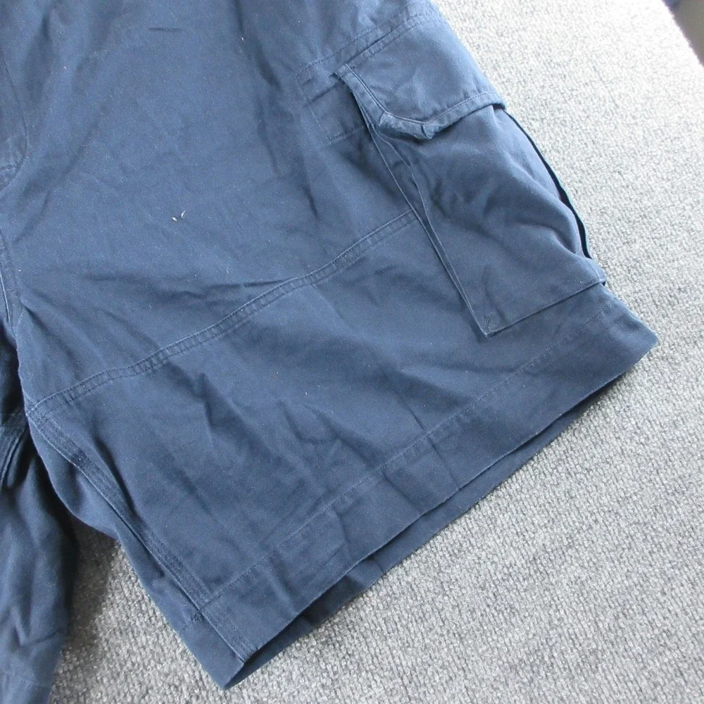 Polo Ralph Lauren Cargo Shorts Mens 54 Blue Cotton Canvas Pockets 11 Inseam